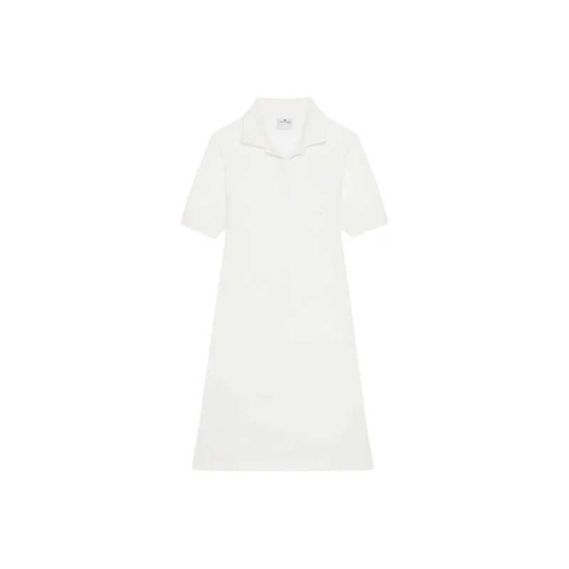 COURREGES Mini Piqué Polo Dress-0