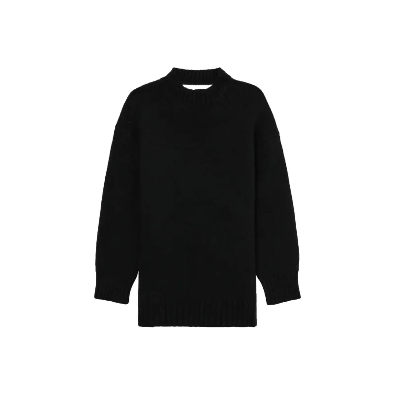 WE11DONE Cut out Knitted Knitted Dress-0