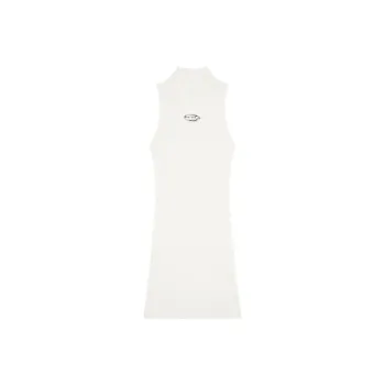 DIESEL M Onervax Mock Neck Ribbed Dress