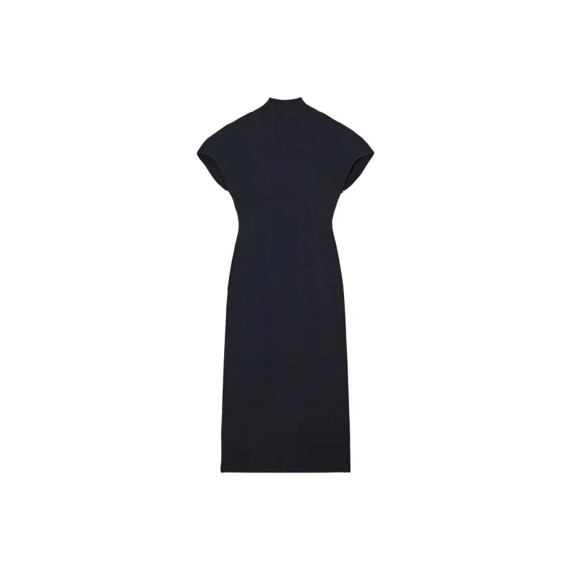 COS Short Sleeved Dresses Women's Black-0