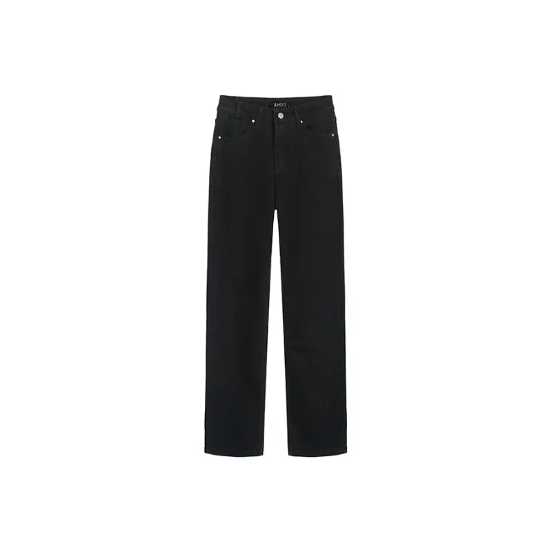 AHDO Jeans Women's Black-0