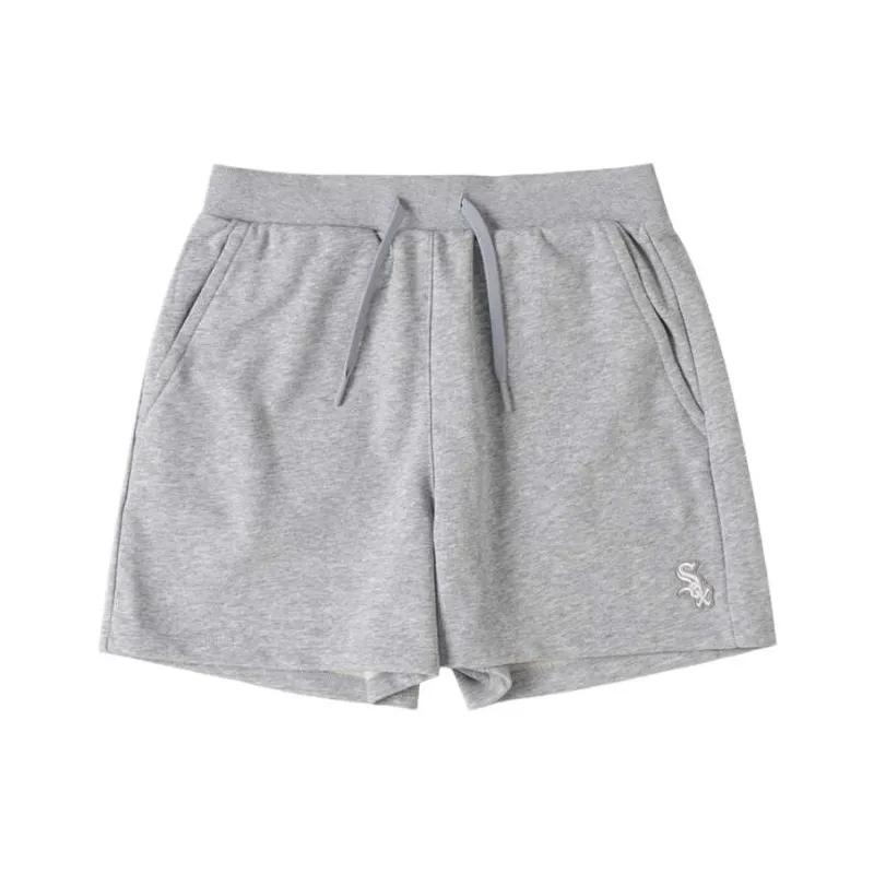MLB New York Yankees Casual Shorts Women's Heather Gray-0