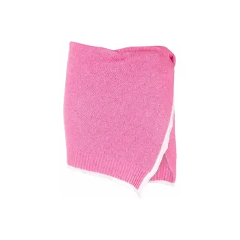 Jacquemus Twisted-wrap Knitted Mini Skirt