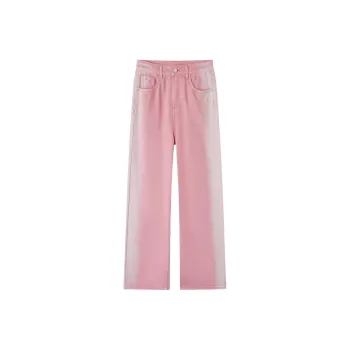 EICHITOO Jeans Women's Fuchsia Gradient