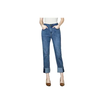 SMEN Jeans Women's Denim Blue