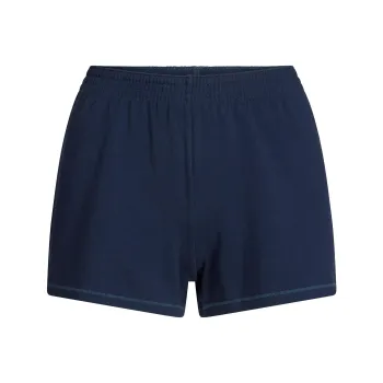 SKIMS COTTON JERSEY LOOSE SHORT Casual Shorts Women's NAVY/Marine Blue