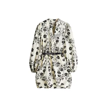 H&M Long Sleeved Dresses Women's Cream