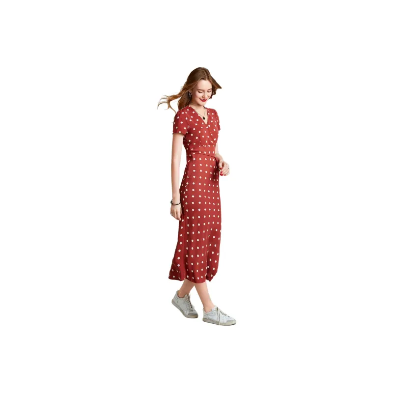 HAVVA Short Sleeved Dresses Women's-0