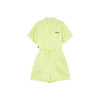 PUMA Jumpsuit Women's Light Bright Yellow