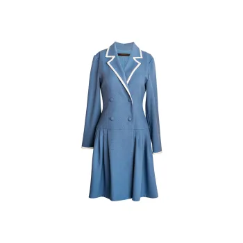 ROEYSHOUSE Long-Sleeved Dresses Women's Blue