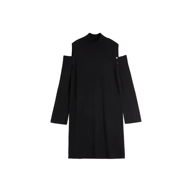 ELLE Long Sleeved Dresses Women's-2