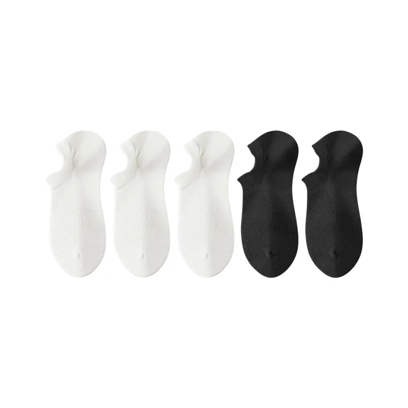 ZEROIN No Show Socks Unisex 5 Pack-10