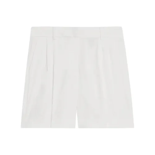 THEORY Casual Shorts Women's Stone Gray