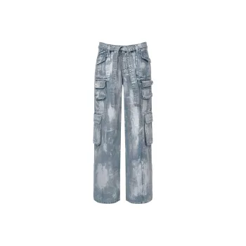 THE KRIPT MATISSE CARGO PANTS Cargo Pants Women's Blue