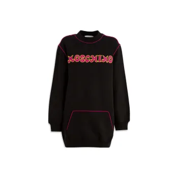 MOSCHINO Long Sleeved Dresses Women's Black