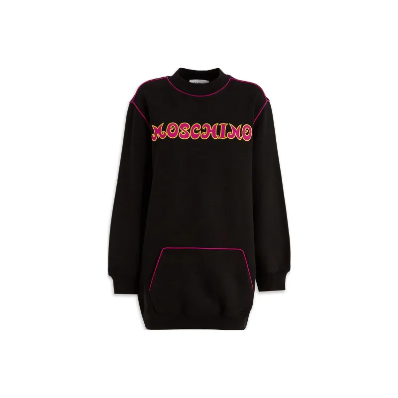 MOSCHINO Long Sleeved Dresses Women's Black-0