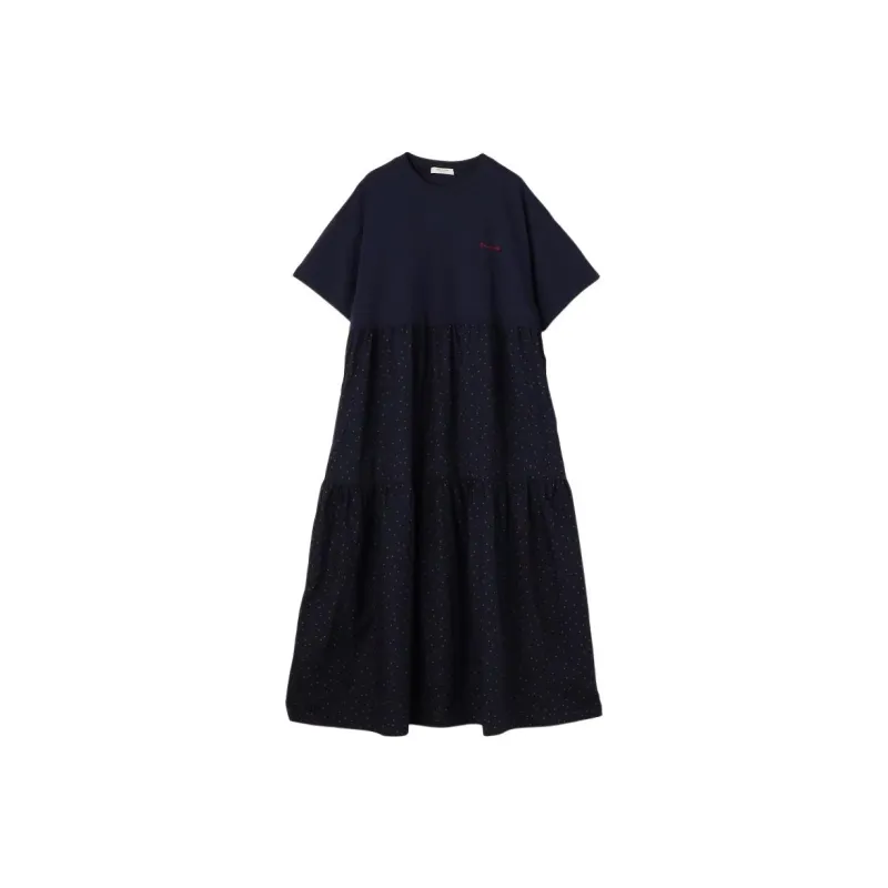 FREAK'S STORE Short Sleeved Dress Women's Marine Blue-0