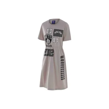 NBA StartDate Short-Sleeved Dresses Women's Gray