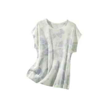 Cypress House Knitwear Women's Butterfly Print