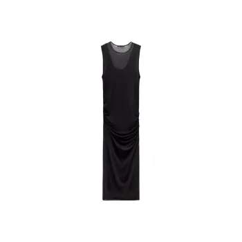 ZARA Sleeveless Dress Women's Black