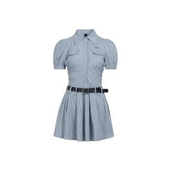 Ladiesfirst Short-Sleeved Dresses Women's Blue