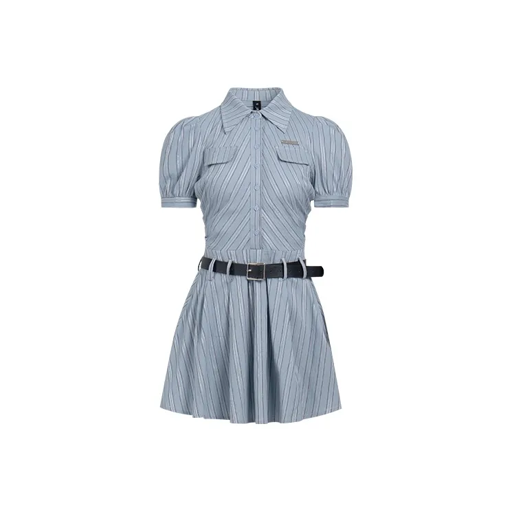 Ladiesfirst Short-Sleeved Dresses Women's Blue-0