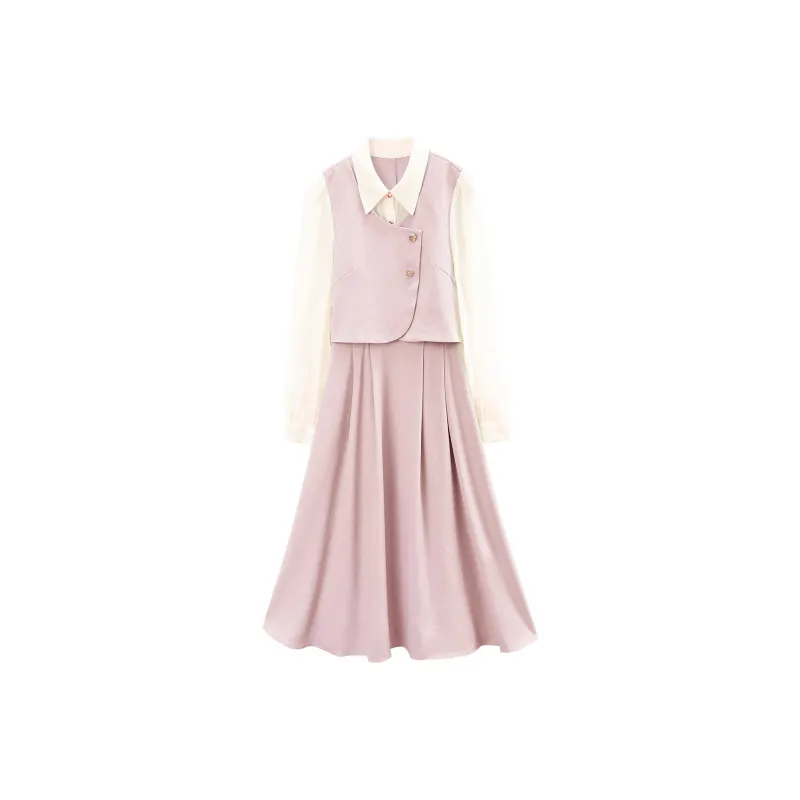 A Paradise For Awakening Long Sleeved Dress Women's-2
