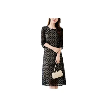To The West Short Sleeved Dresses Women's Black