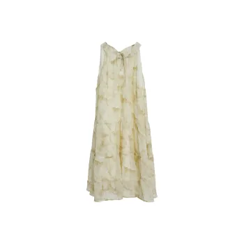Fstudio Sleeveless Dress Women's Yellow