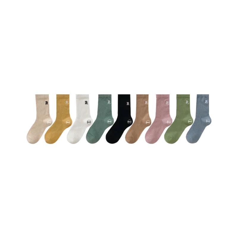 SOIE Mid Calf Socks Women's 9 Double Loads-0
