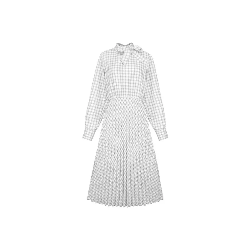 Cubic Long Sleeved Dresses Women's-0