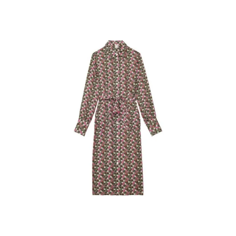 INES DE LA FRESSANGE Long Sleeved Dress Women's Multicolor-0