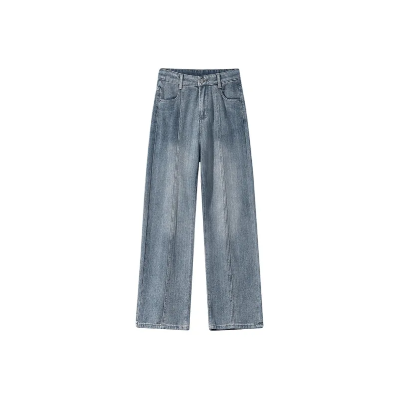 Wen Shan Jeans Women's Vintage Blue-9