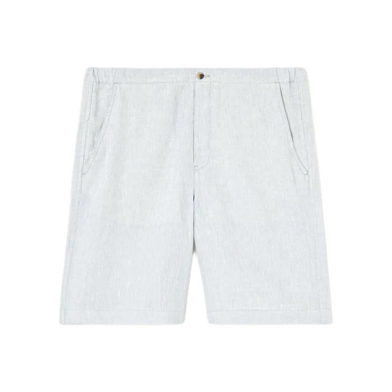 Loro Piana SS25 Nolan Casual Shorts Men's Light Blue-0