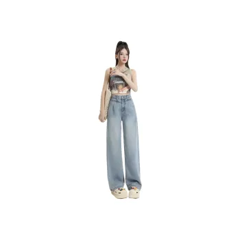 ZAZN Jeans Women's Washed Color