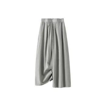 IHIMI Casual Pants Women's Linen Green