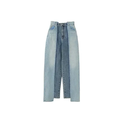 MOUSSY 블루 여성 청바지