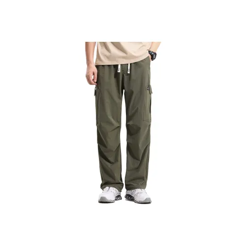 Red bean Cargo Pants Men