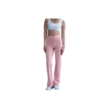 Nike Sportswear Knitted Sports Pants Women's Medium Soft Pink