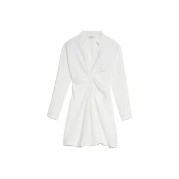Sandro Long-Sleeved Dresses Women's White