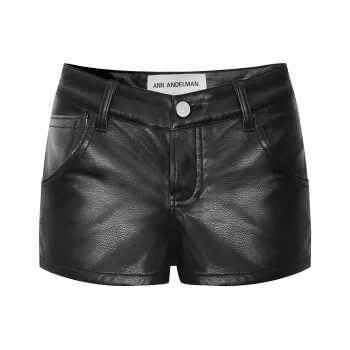 ANN ANDELMAN Casual Shorts Women's Black