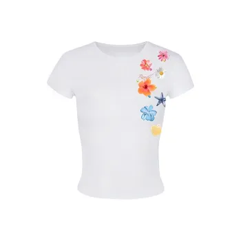 SISC T Shirts Women's White