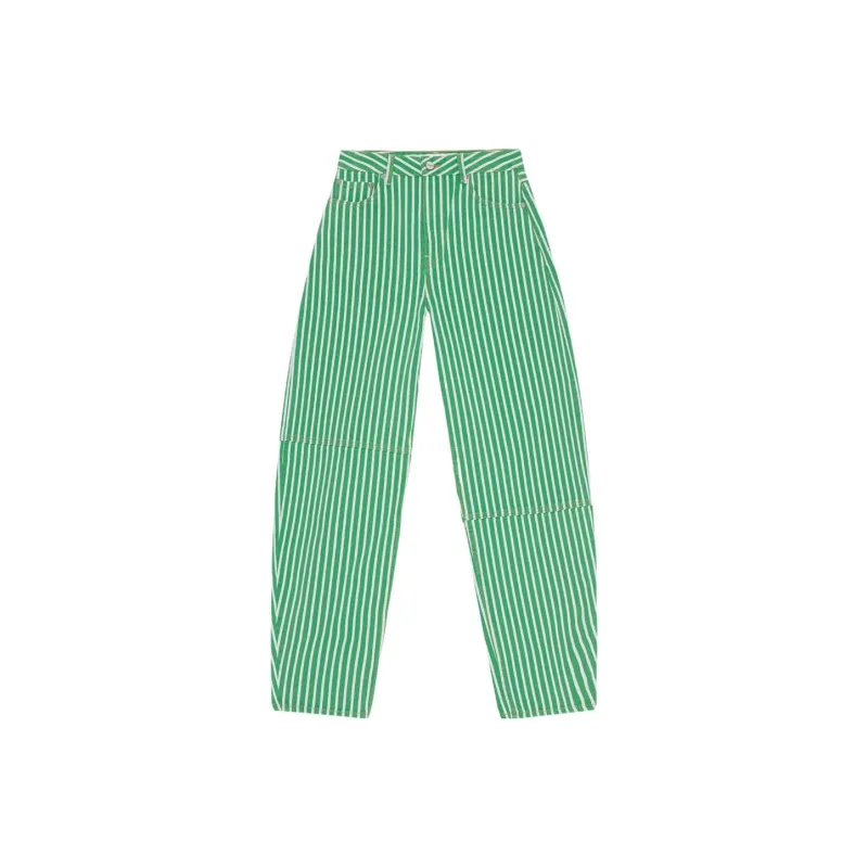 GANNI Jeans Women's Green-0