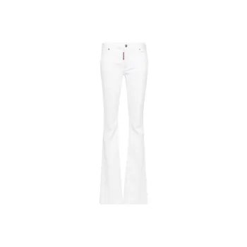 DSQUARED 2 Twiggy Mid Rise Flared Jeans