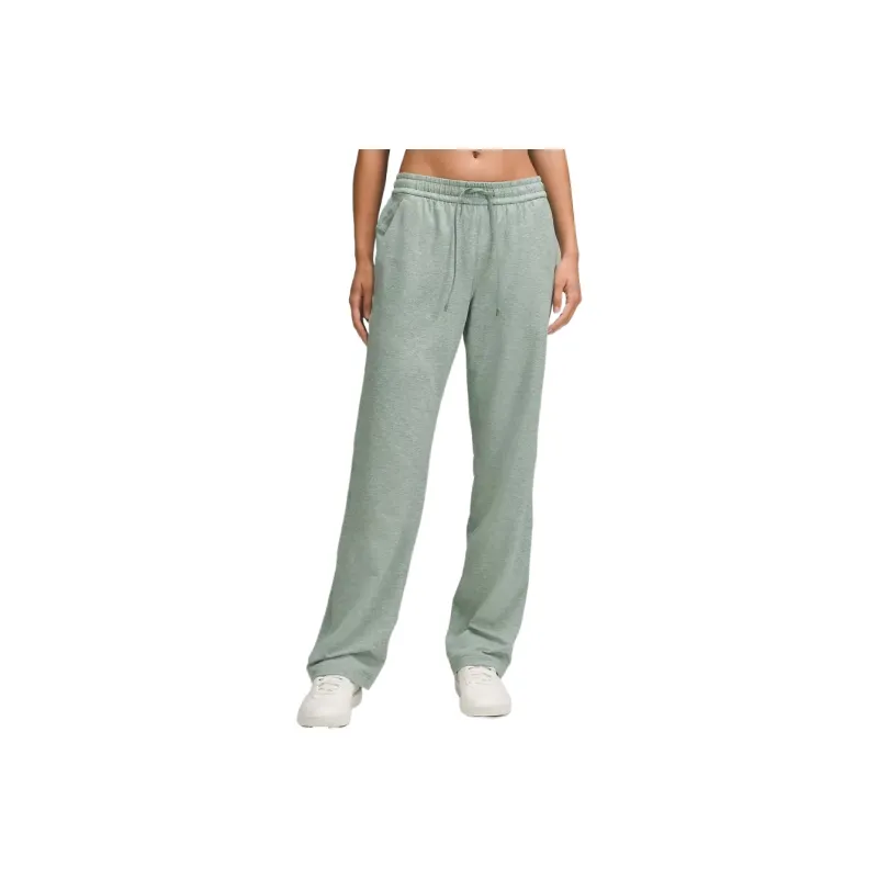 Lululemon Knitted Sports Pants Women's Gray White-3