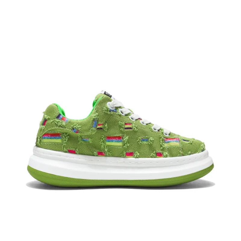 AD Height Increasing Breathable Low Top Skateboard Shoes Men's-11