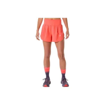 Asics ROAD 3.5IN SHORT Casual Shorts Women's Coral Reef