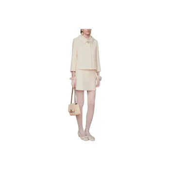 Valentino Logo Waistband Lace Detailed Tights