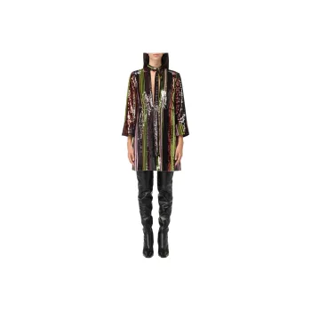 DSQUARED 2 Disco Queen Sequin-Embellished Dress