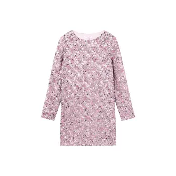Miss Sixty Long Sleeved Dresses Women's Gray Pink